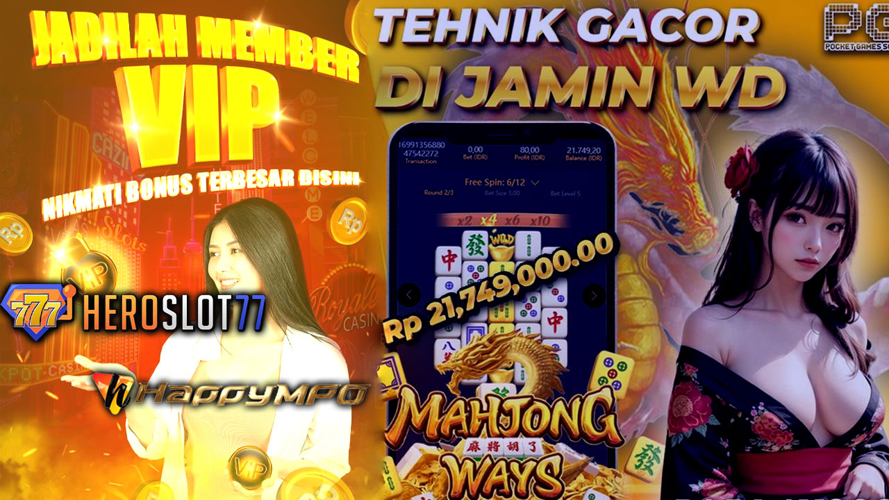 Pengusaha Sukses Alvin Bongkar Cara Dapat Kemenangan Maksimal Tanpa Batas di Mahjong Ways 2 Bersama HEROSLOT77, Dijamin Bikin Dompet Tebal Setiap Hari Tanpa Henti!